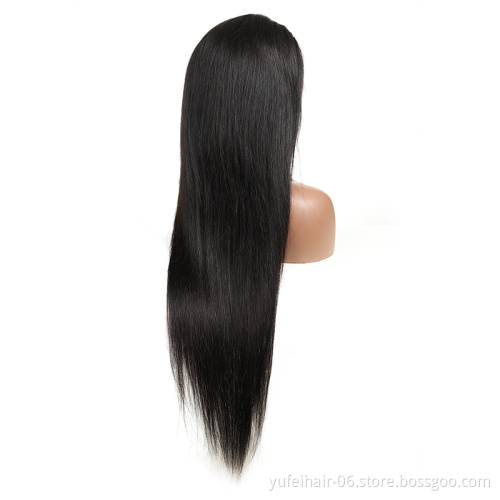 150% 180% Density HD Lace Human Hair Wigs For Black Women,Wholesale Brazilian Virgin Hair Transparent Lace Front Wig
